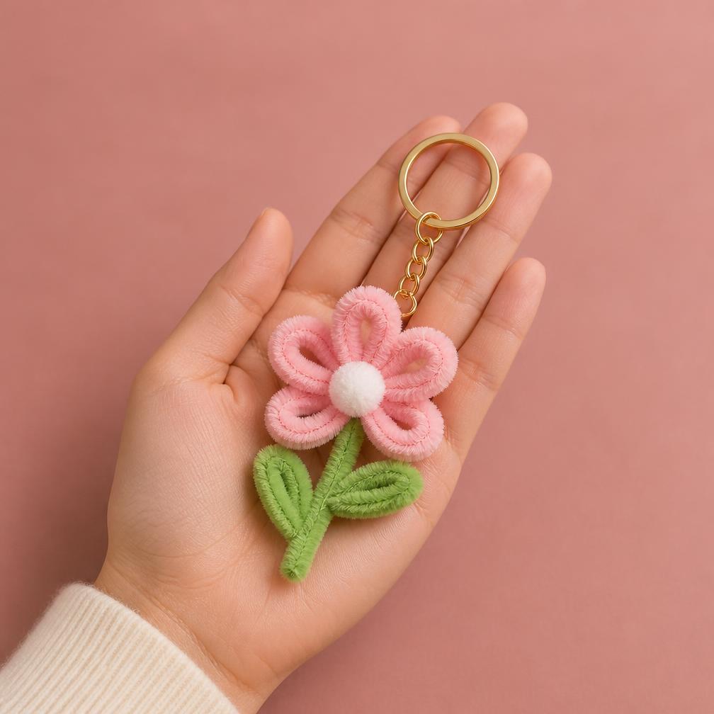 Keepsakes — handmade pipe cleaner flowers by Elysian